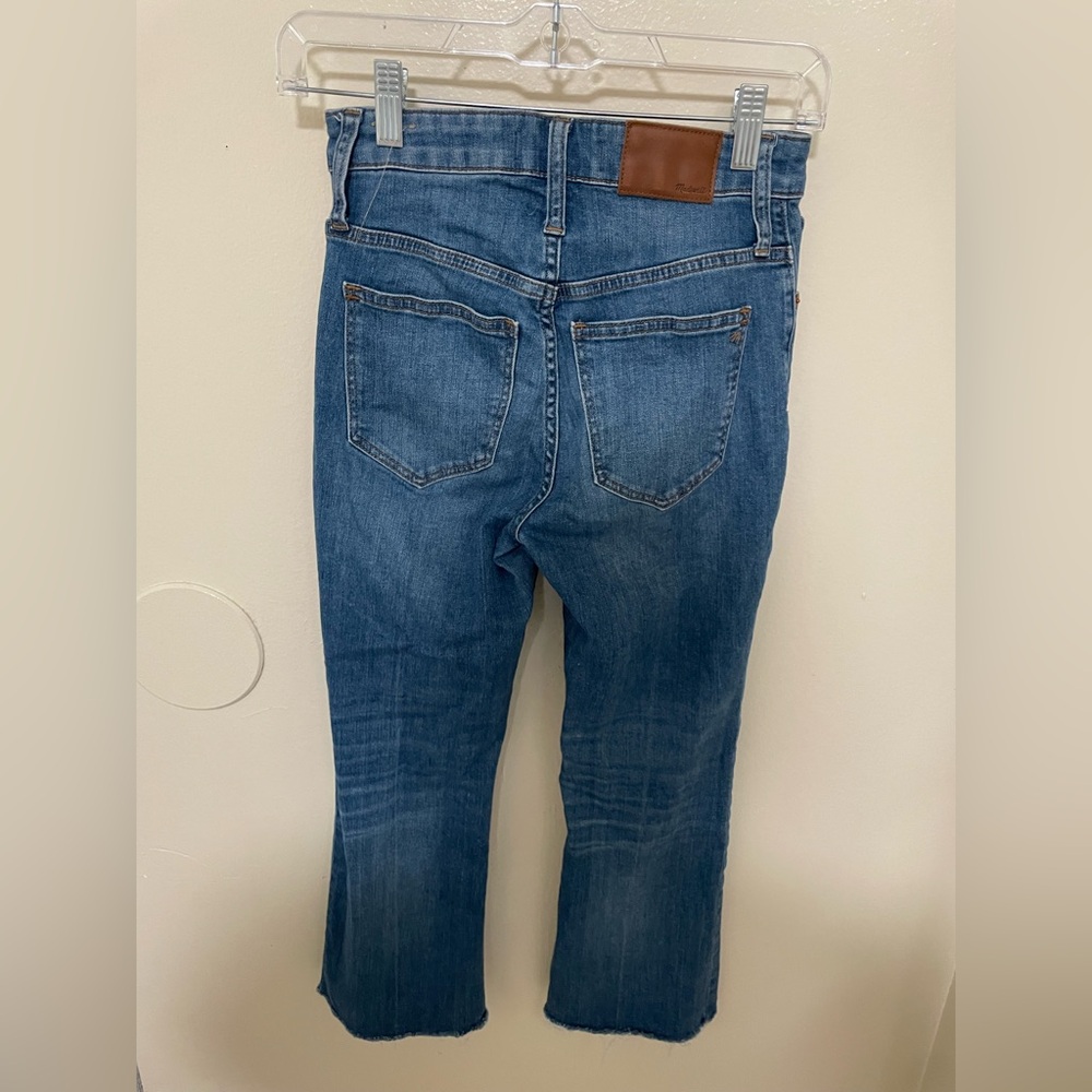 ✨Women’s Madewell Jeans Curvy Cali Demi-Boot Size 25P - Picture 8 of 11